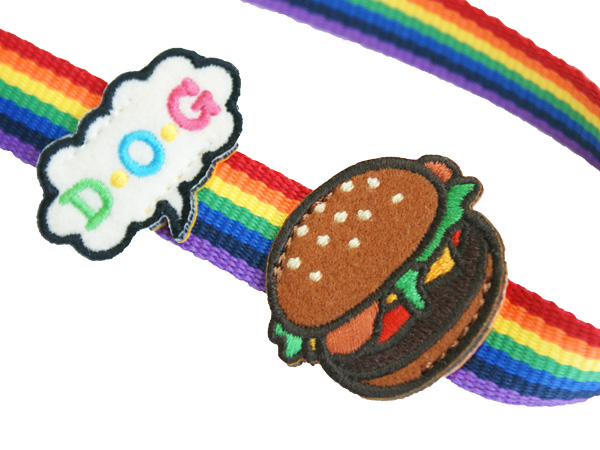 D・O・G WEBSTORE-犬服SHOP-レインボーカラー＆リードSET-