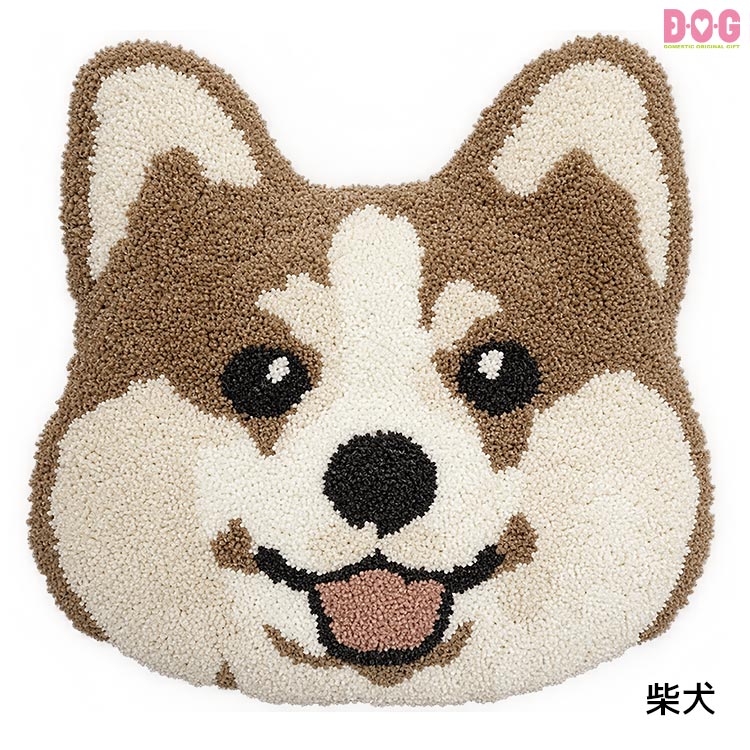 柴犬 アニマルフェイスクッション